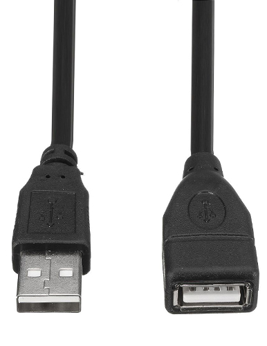 کابل افزایش طول USB مدل NVU-05 به طول 5 متر