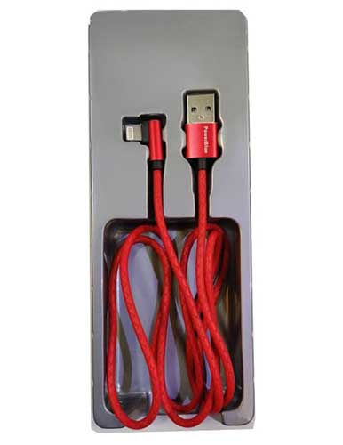 کابل تبدیل USB به لایتنیگ پاوربلو مدل SX10 طول 1 متر iphone - Image 2