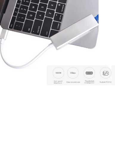 مبدل USB2 Type C به 10-100 Ethernet مدل SG2005 A - Image 2