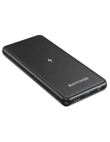 شارژر همراه بیسیم راوپاور مدل RP PB084 ظرفیت 10000 MAH