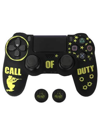 محافظ دسته PS4 طرح Call Of Duty بهمراه محافظ آنالوگ