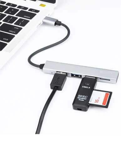 هاب 3 پورت USB 2 مدل T818B - Image 2