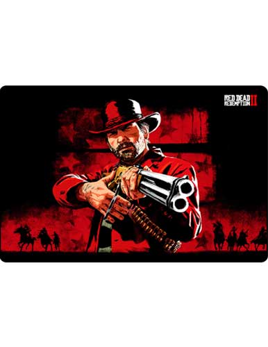 ماوس پد گیمینگ طرح Red Dead Redemption 2 ابعاد 42*37