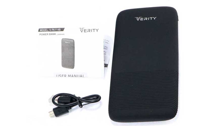 پاوربانک VERITY مدل V PA114 ظرفیت 10000 میلی آمپر - Image 6