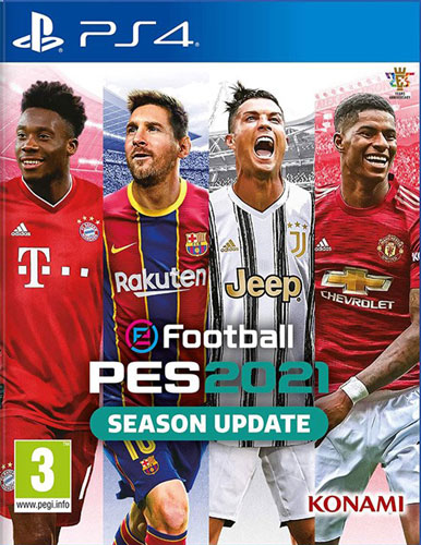 خرید بازی PES 2021 پلی استیشن 4 پلمپ اصلی