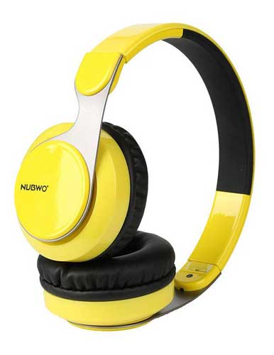 هدفون بی سیم Nubwo S8 رنگ زرد - Image 2