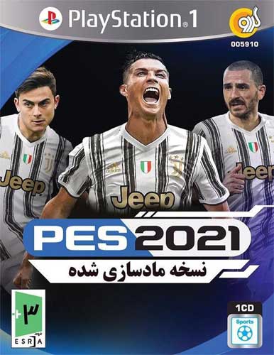 بازی PES 2021 پلی استیشن 1 PS
