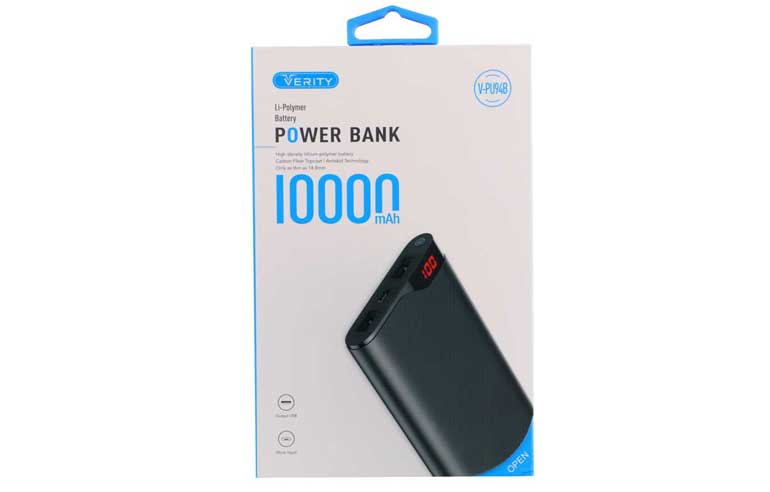 پاوربانک VERITY مدل PU94 ظرفیت 10000 میلی آمپر - Image 3