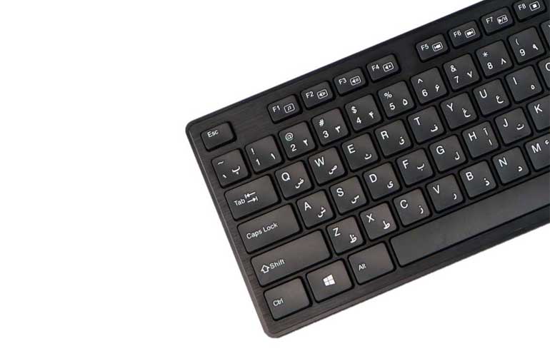 کیبورد VERITY مدل KB6116 با حروف فارسی - Image 2