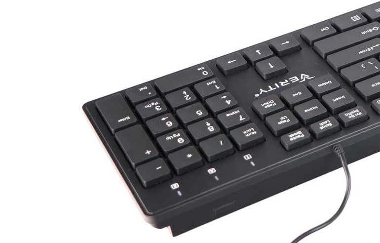 کیبورد VERITY مدل KB6116 با حروف فارسی - Image 4
