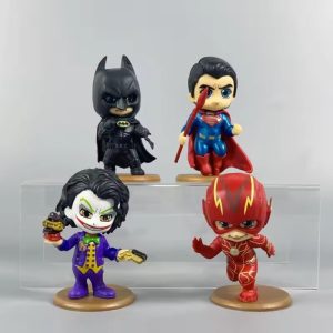 فیگور ابرقهرمانان Dc Comics ست 4 عددی