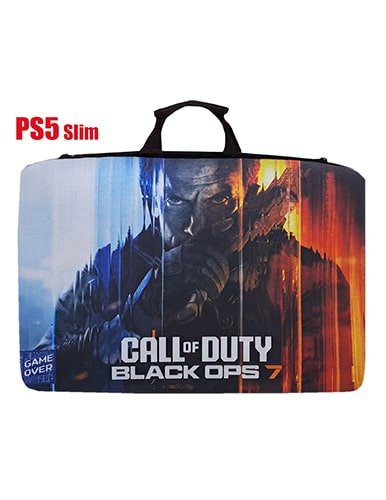 کیف حمل کنسول PS5 اسلیم طرح Call Of Duty Black Ops 7