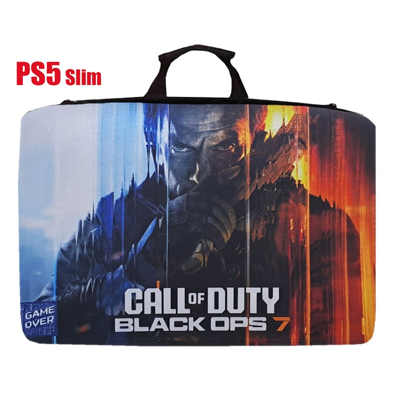 کیف حمل کنسول PS5 اسلیم طرح Call Of Duty Black Ops 7 - Image 4