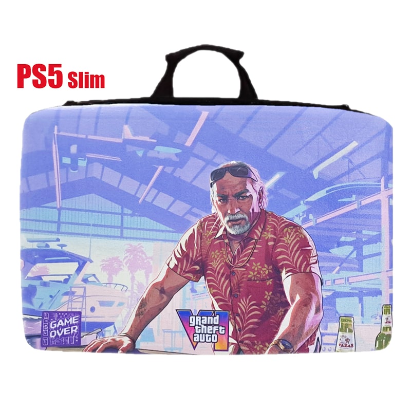 کیف حمل کنسول PS5 اسلیم طرح GTA VI - Image 4