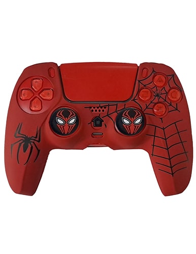 روکش دسته PS5 طرح spider man قرمز - Image 2
