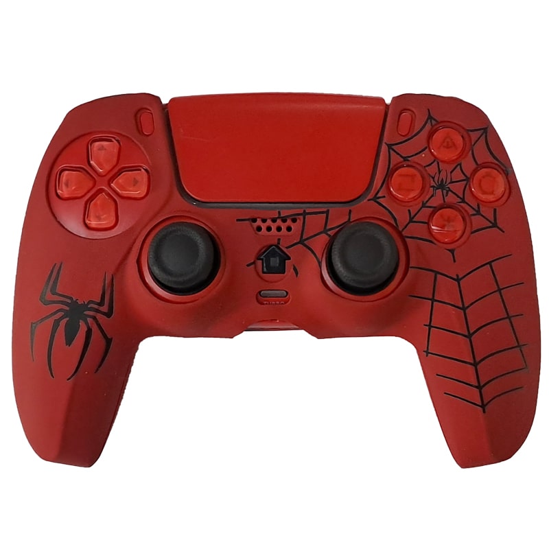 روکش دسته PS5 طرح spider man قرمز - Image 3