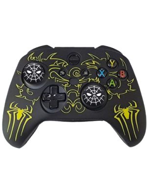 محافظ دسته Xbox Series X/S طرح عنکبوت زرد spider