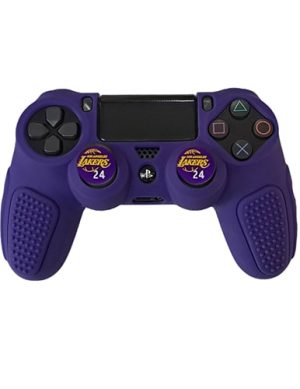 روکش دسته PS4 طرح ضد لغزش بنفش تیره