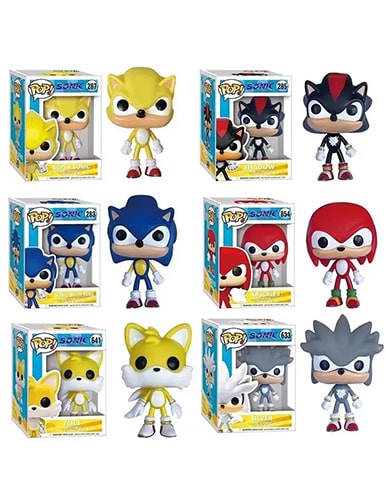 فانکو پاپ سونیک خار پشت ست 6 تایی Sonic