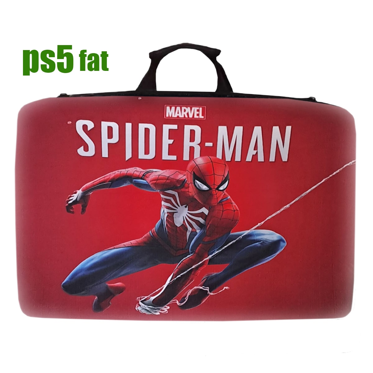 کیف حمل کنسول PS5 فت طرح Spider Morals قرمز - Image 3