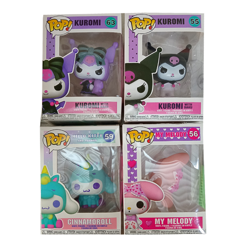 فانکو پاپ کرومی و ملودی انیمه Hello kitty مجموعه 4 عددی - Image 2