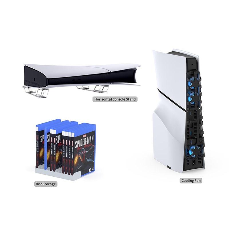 کیت 3 کاره PS5 اسلیم برند Dobe مدل Tp5-35129 - Image 3