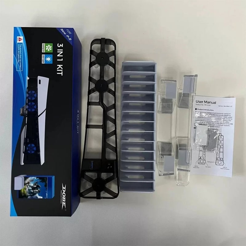 کیت 3 کاره PS5 اسلیم برند Dobe مدل Tp5-35129 - Image 7