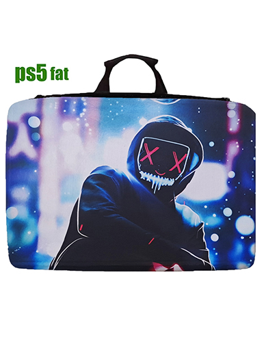 کیف حمل کنسول PS5 فت طرح بازی مرکب