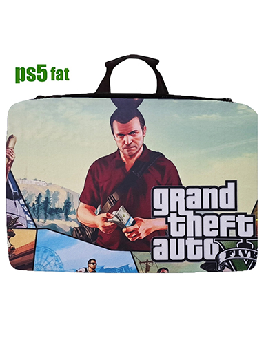 کیف حمل کنسول PS5 فت طرح GTA