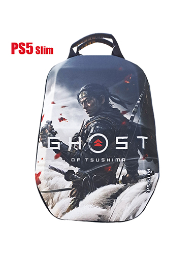 کیف کوله ایی PS5 slim مدل Ghost of tsushima