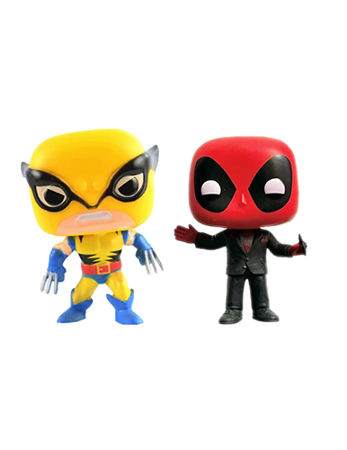 فانکو پاپ ددپول و ولورین Marvel ست 2 عددی