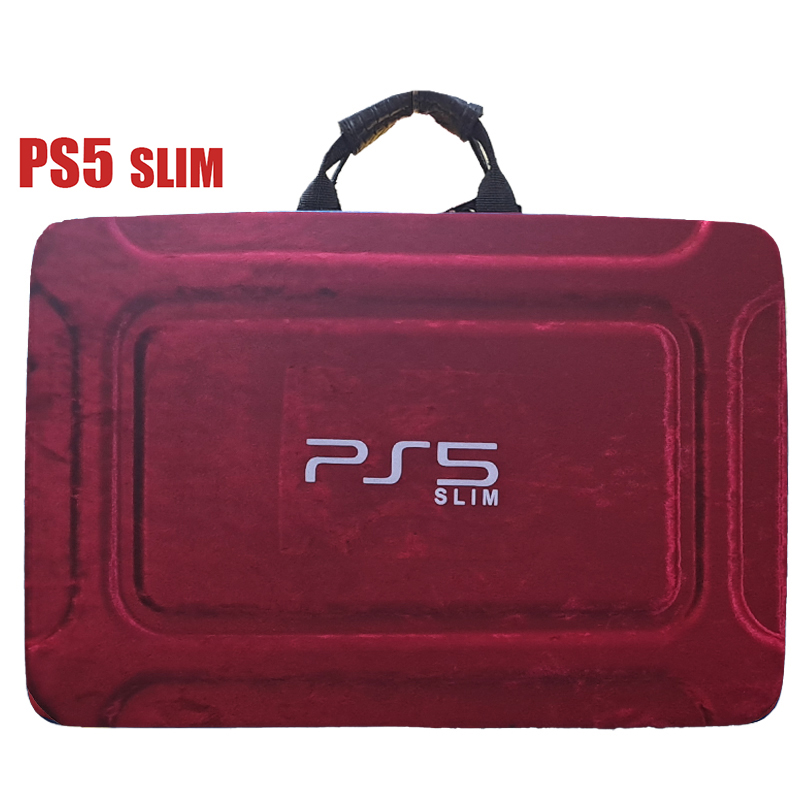 کیف حمل کنسول PS5 slim مخملی Velvet - Image 4