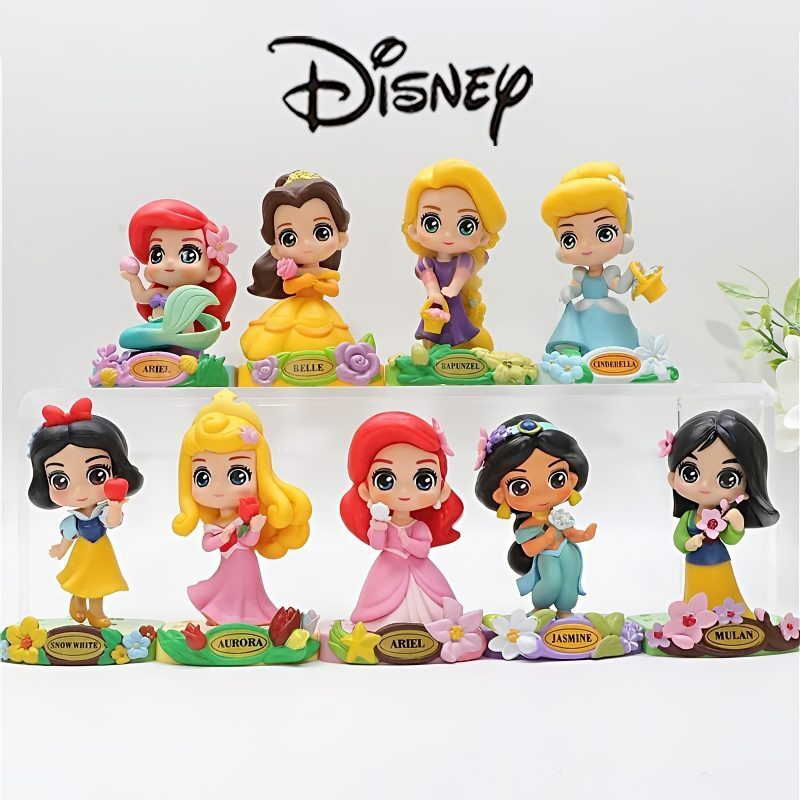 فیگور پرنسس های دیزنی Disney Princess مجموعه 9 عددی - Image 7