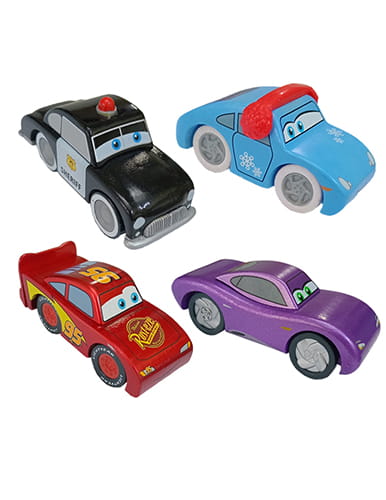 فیگور ماشینها cars مجموعه 4 عددی