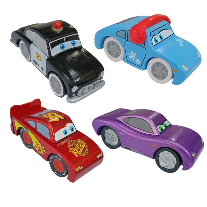فیگور ماشینها cars مجموعه 4 عددی - Image 6