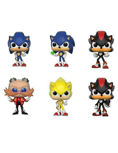 فیگور سونیک خار پشت sonic ست 6 عددی