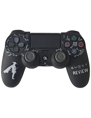 روکش دسته PS4 طرح Ghost of tsushima