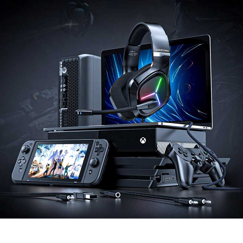 هدست گیمینگ اونیکوما Onikuma X9 - Image 2