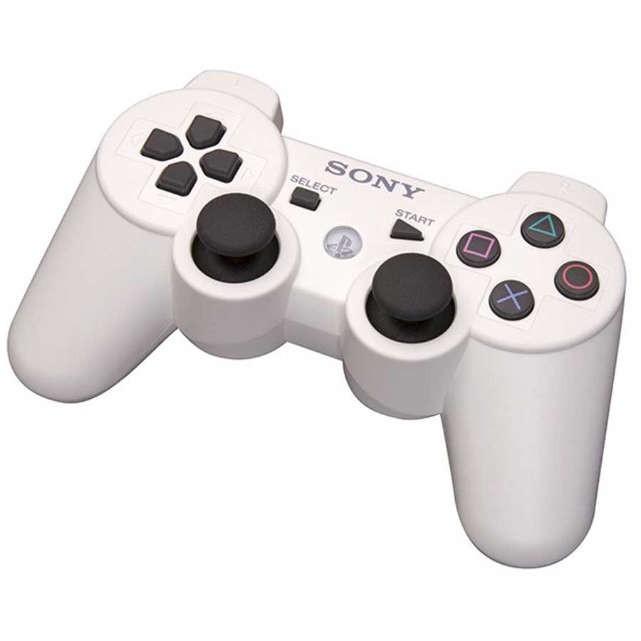 خرید دسته بازی وایرلس سفید DUALSHOCK PS3 - Image 5