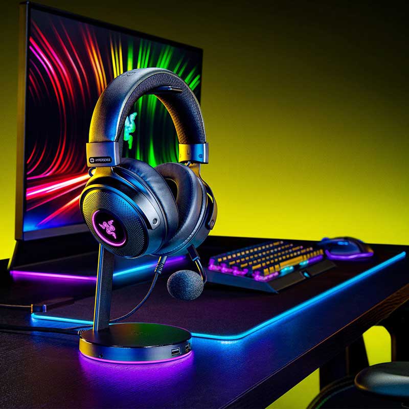 هدست گیمینگ Razer kraken v3 hypersense - Image 4