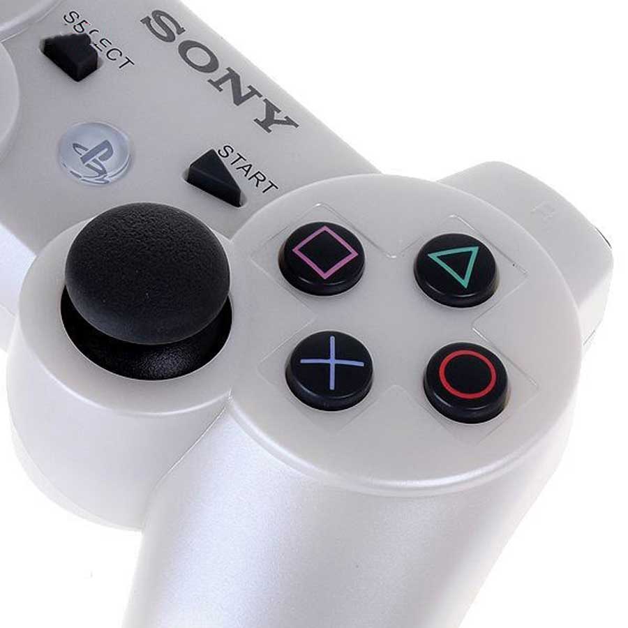 خرید دسته بازی وایرلس سفید DUALSHOCK PS3 - Image 4