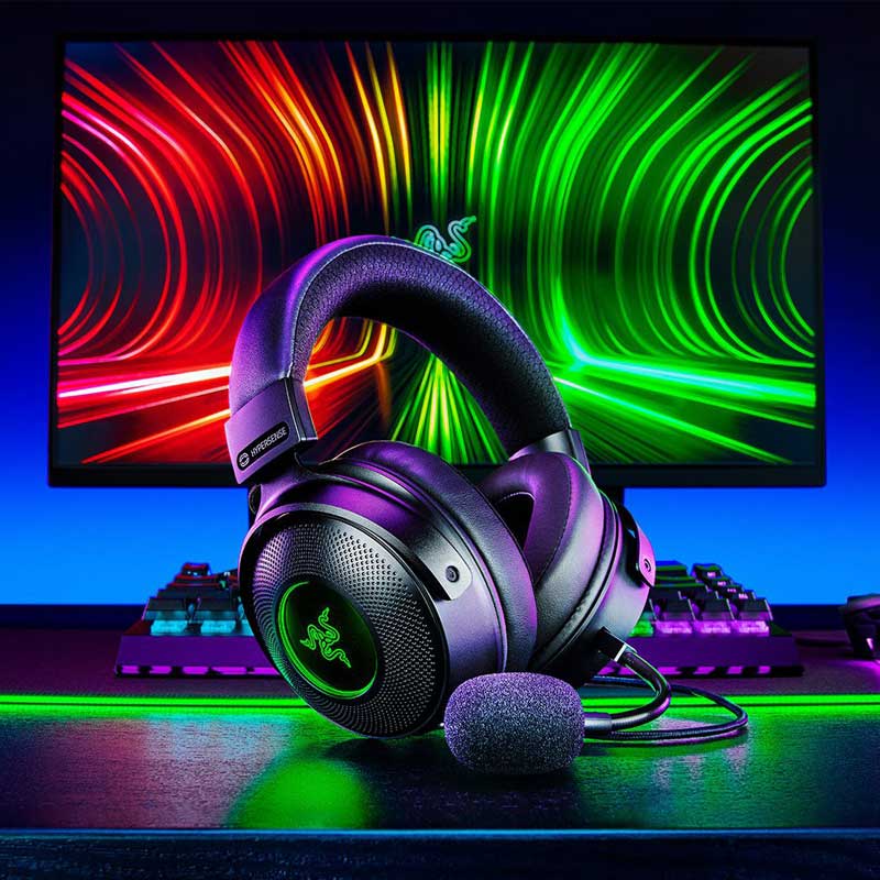 هدست گیمینگ Razer kraken v3 hypersense - Image 2