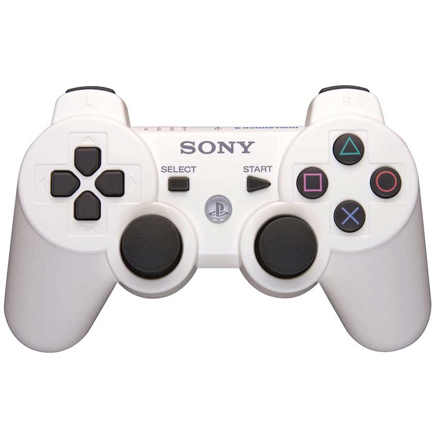خرید دسته بازی وایرلس سفید DUALSHOCK PS3 - Image 3
