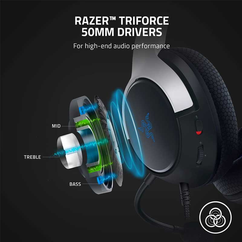 هدست گیمینگ RAZER Kaira X برای پلی استیشن - Image 4