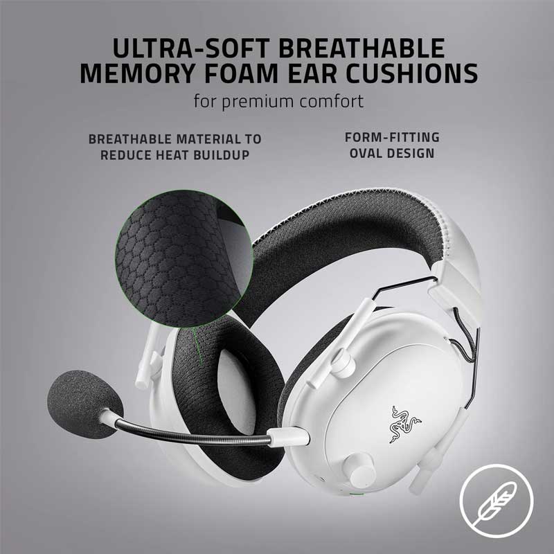 هدست گيمينگ RAZER Blackshark V2 pro white - Image 3
