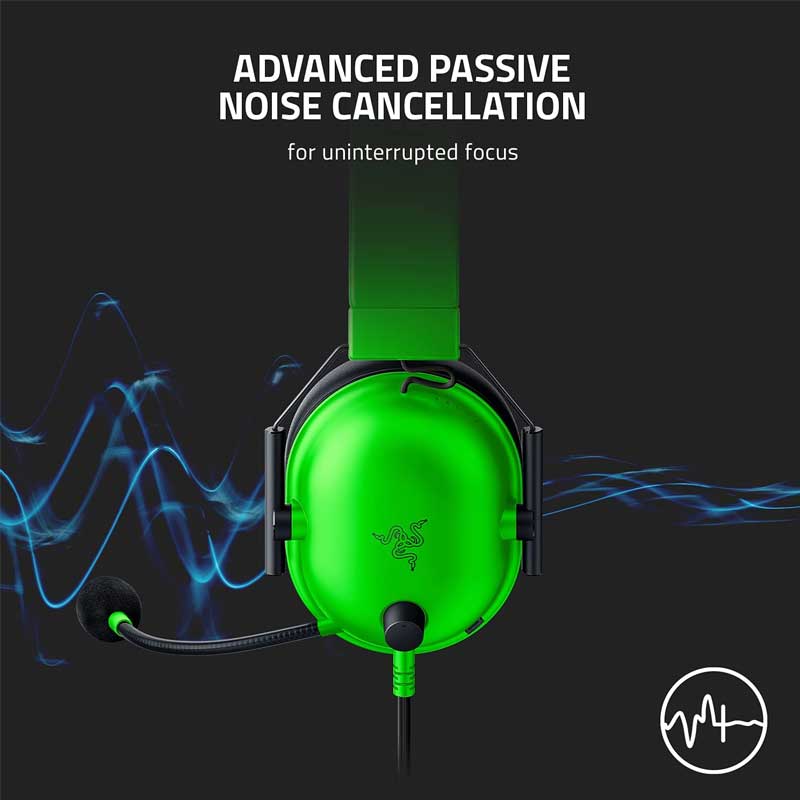 هدست گيمينگ RAZER Blackshark V2 X Green - Image 6