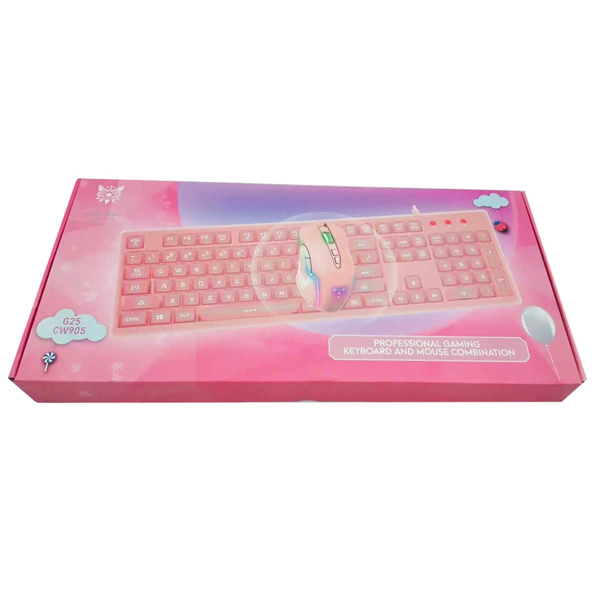 باندل گیمینگ ماوس و کیبورد Onikuma CW905/G25 - Image 2