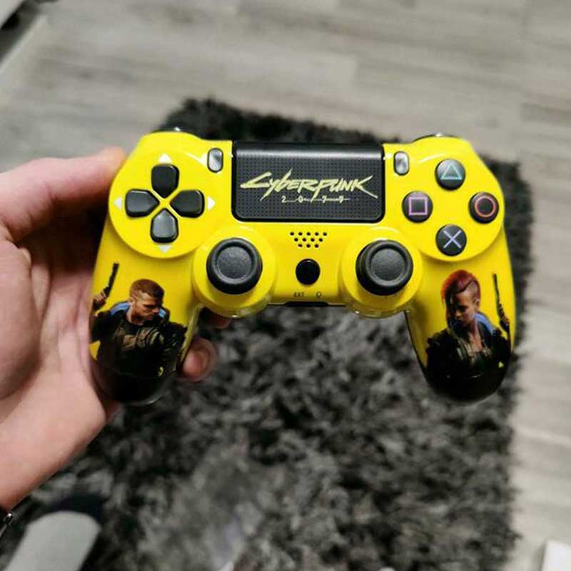 کنترلر ps4 های کپی طرح CYBERPUNK 2077 - Image 2
