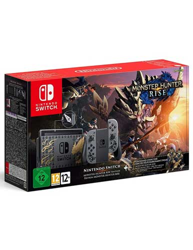 خرید نینتندو سوییچ باندل بازی Monster Hunter Rise نسخه محدود - Image 2