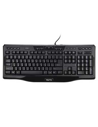 کیبورد تسکو TSCO مدل TK 8018 با حروف فارسی